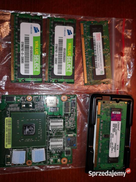 Pamięć RAM różne karta graficzna ASUS A8j Tarnowo Podgórne