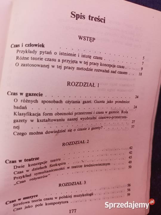 Czas i człowiek Nowicki nasza księgarnia Warszawa