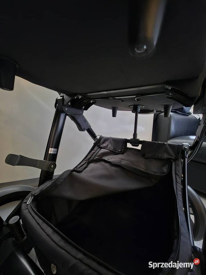 IDEALNY Wózek 2w1 BabyDesign Espiro Husky czarny Warszawa