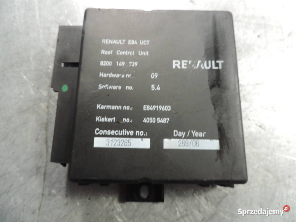 MODUŁ POMPY HYDRAULICZNEJ STEROWNIK RENAULT Nowy Sącz