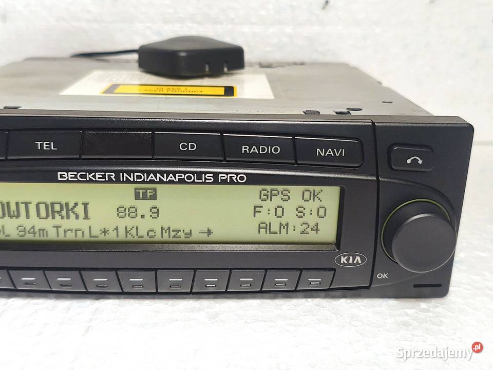 Radio Becker Indianapolis Pro KOD GPS AUX MP3 Tarnobrzeg