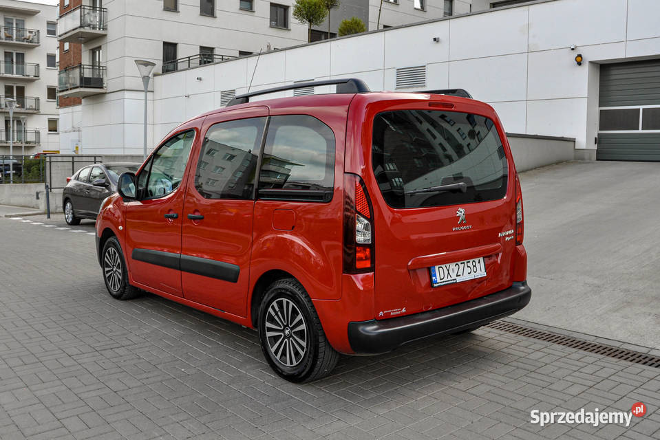 Peugeot Partner 16 LPG Lift 2012 r Bezwypadkowy Partner dolnośląskie
