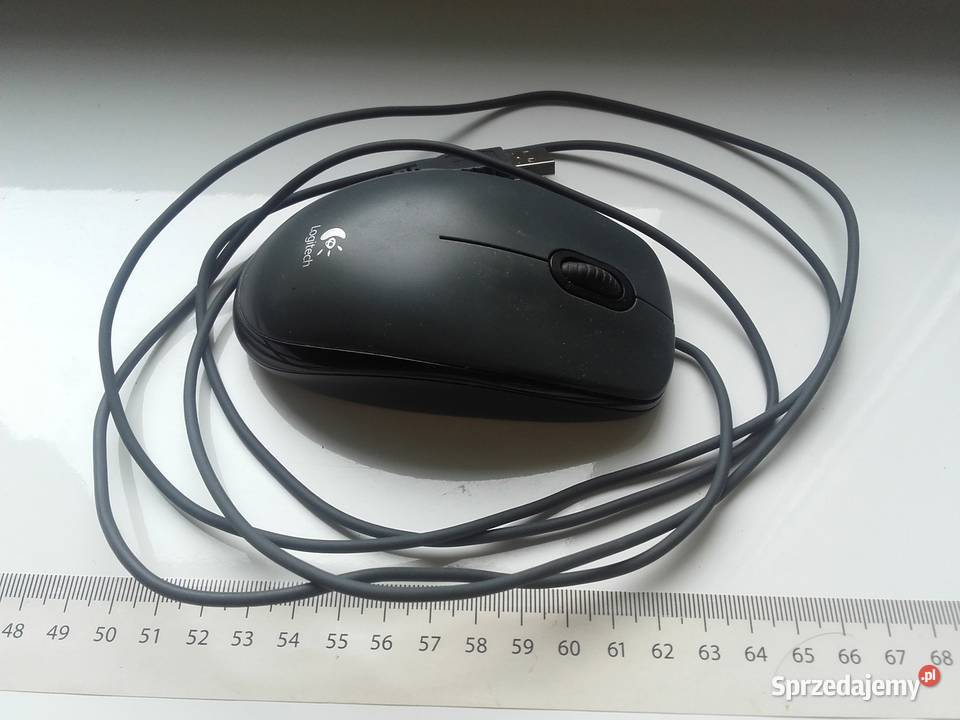 Myszka USB Logitech M100 sensor optyczny używana przewodowa Klawiatury i myszy kujawsko-pomorskie Bydgoszcz