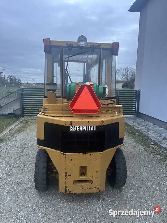 Wózek wielowy CAT 4t 42m lpg automat triplex sprzedam