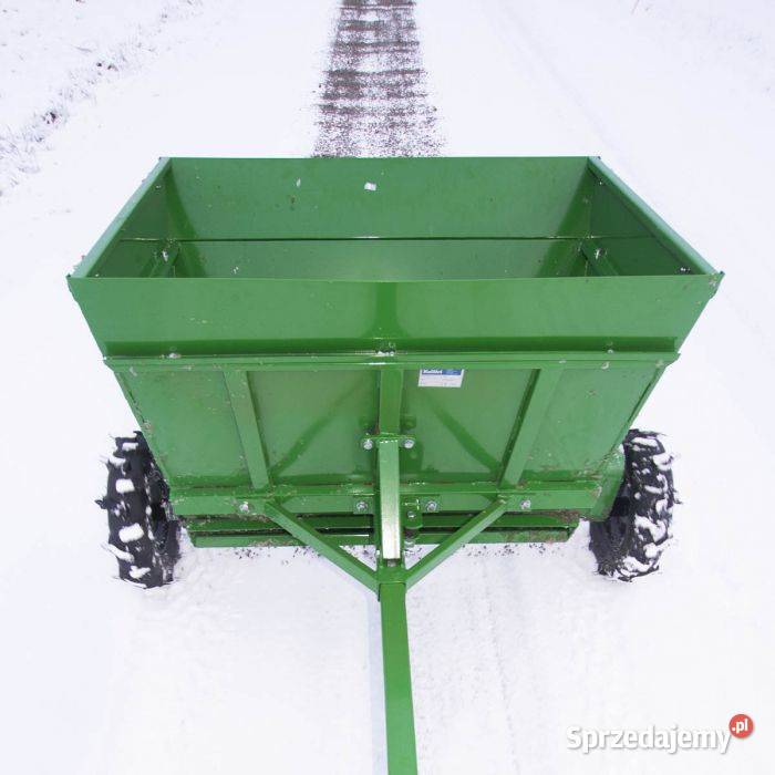 Piaskarka 10 m ATV z mieszadłem na zaczep kulowy Muszyna