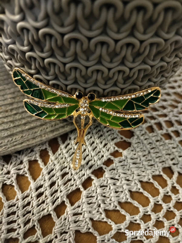 broszka ważka nowa Zawiercie