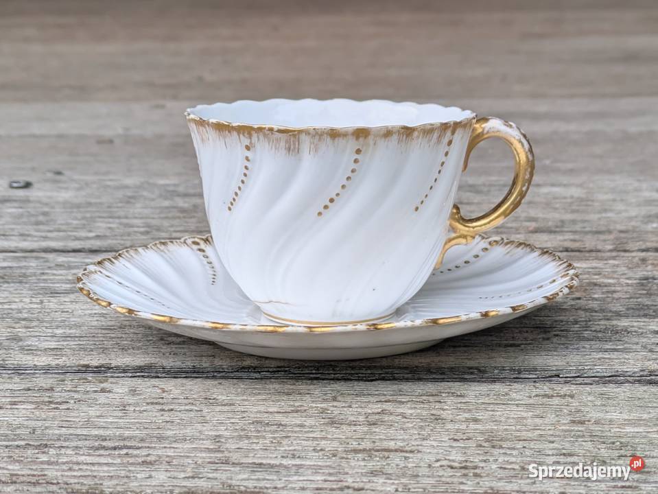 Kunsztowna Filiżanka Utzschneider Lotaryngia Legnica