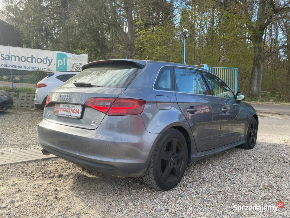 Audi A3 Sportback 16TDI 110 xenon ledy Navi Gdańsk sprzedam