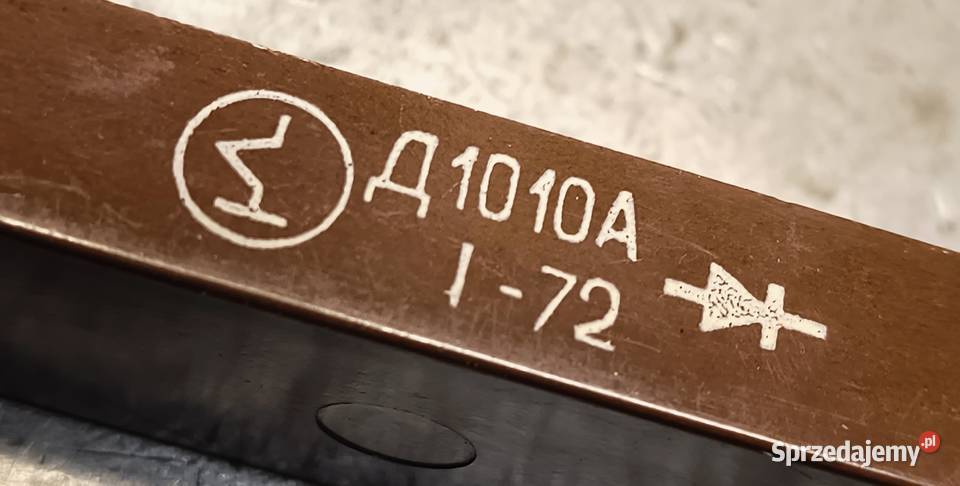 Ogromna dioda prostownicza ZSRR