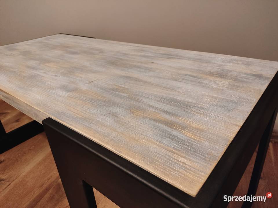 Stolik kawowy sosnowy drewniany OLLMEBEL 100cm