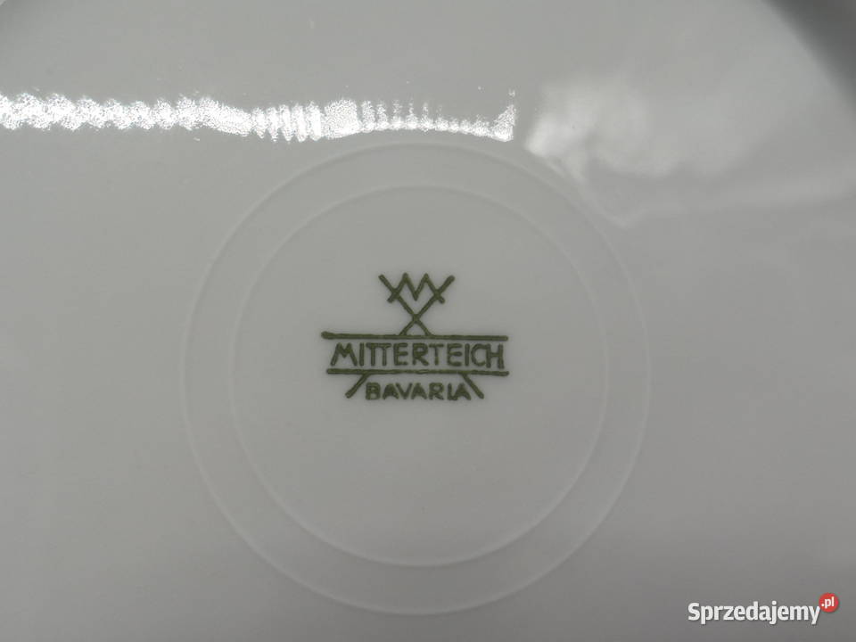Talerz deserowy MITTERTEICH wielkopolskie Raszków