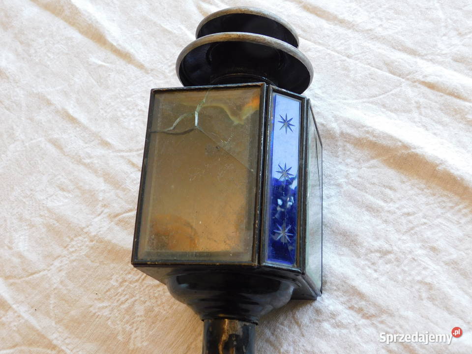 latarnia lampa do wozu dorozki 1488 Fiaf Szczecin