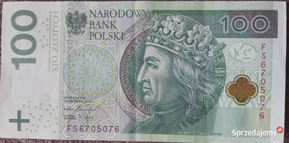 100 Władysław II Jagiełło 6705076 RADAR Konin