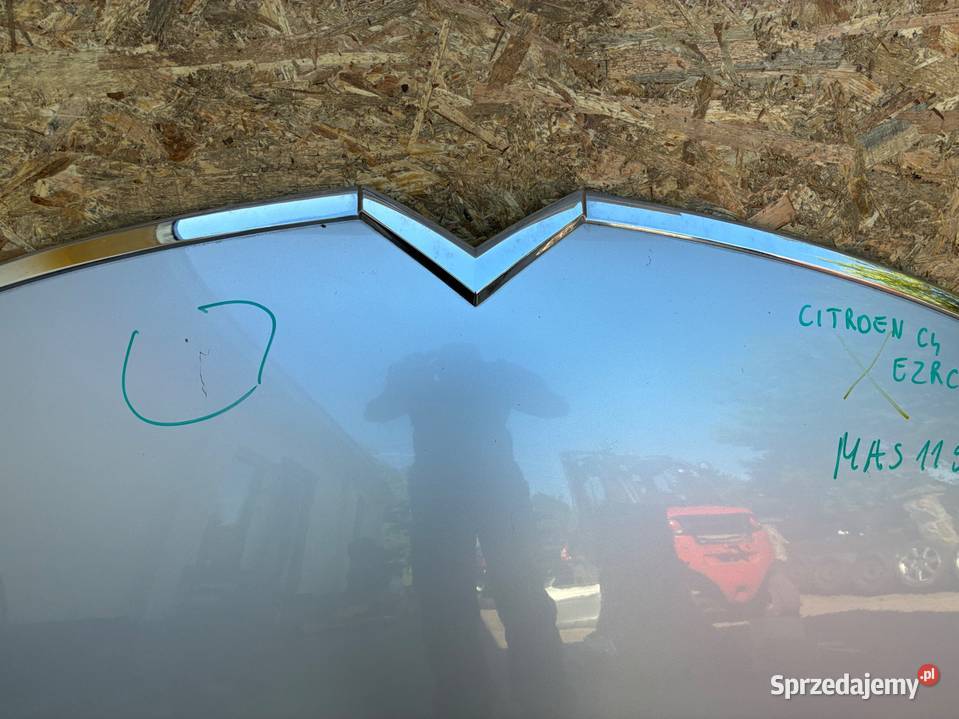Citroen C4 Picasso 1 I kod lak EZRC MASKA osobowe wielkopolskie Słowikowo