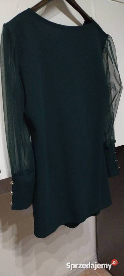 Sukienka w kolorze ciemnozielonym Lublin