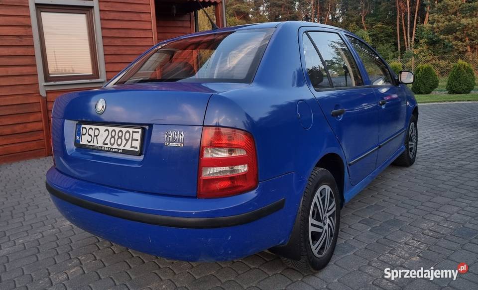 Skoda Fabia Sedan 12 HTP LPG klimatyzacja gotowa kujawsko-pomorskie Pakość