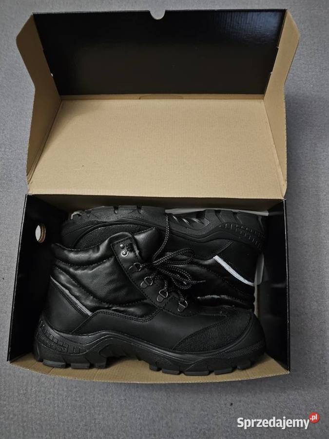Buty robocze Techwork Nowe 45cm Czarna Woda