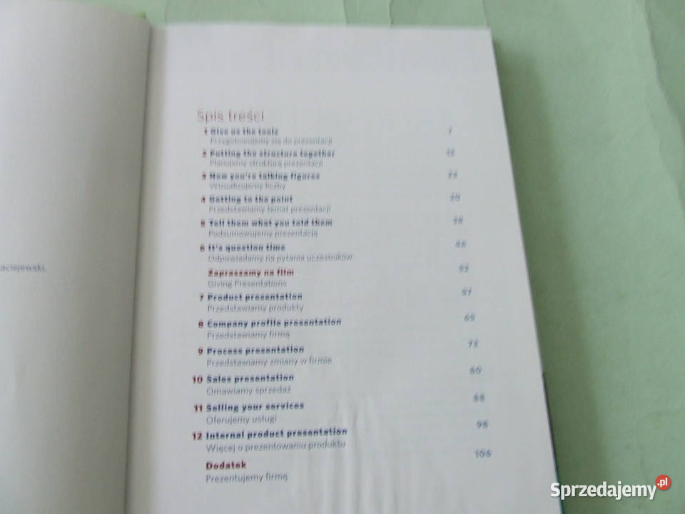 Angielski w firmie Wystąpienia Angielski CD Oborniki Śląskie sprzedam