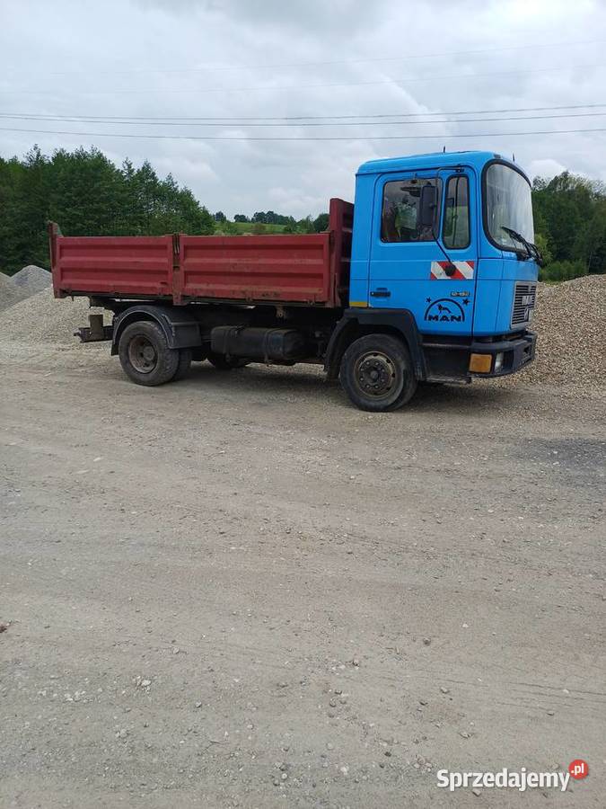 Man 12192 wywrotka Łękawica