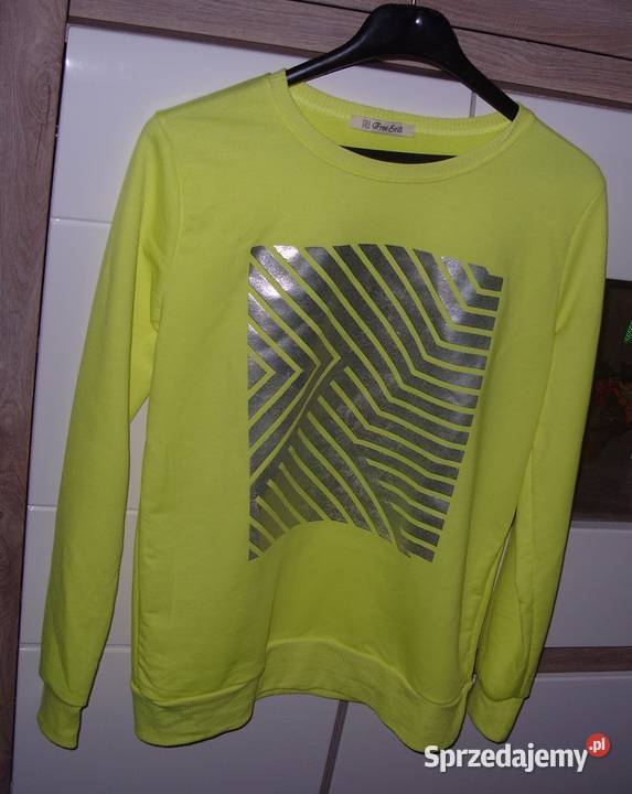 Neonowo Limonkowa Bluza FREE STILL r M Nowa Rawicz