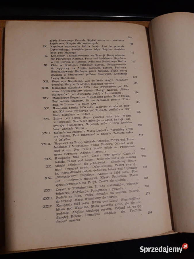 HISTORIA NAPOLEONA De SaintHilaire Antykwariat Iwno