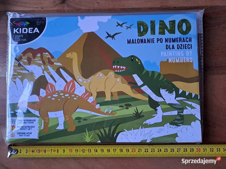 Obraz malowanie numerach Dinozaury Dinozaur Dino