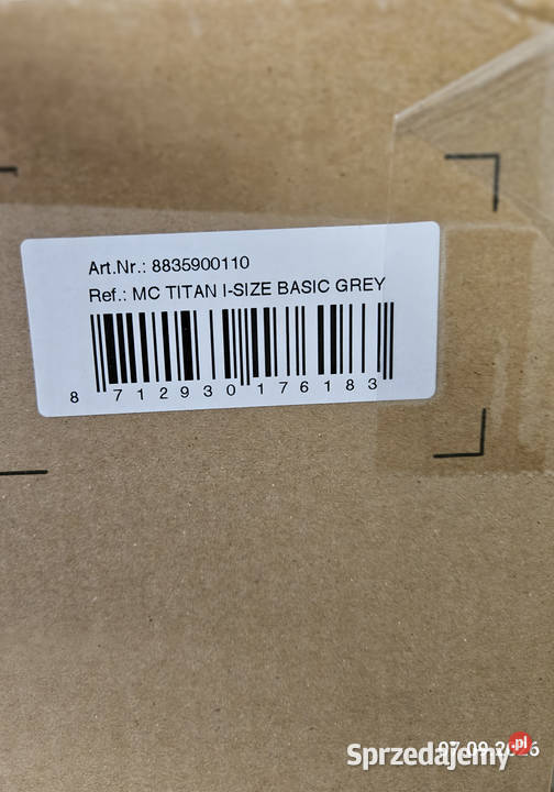 MAXI COSI TITAN iSize Fotelik samochodowy 936 podkarpackie Ropczyce