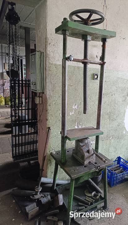 Ręczna prasa śrubowa warsztatowa świętokrzyskie Kielce