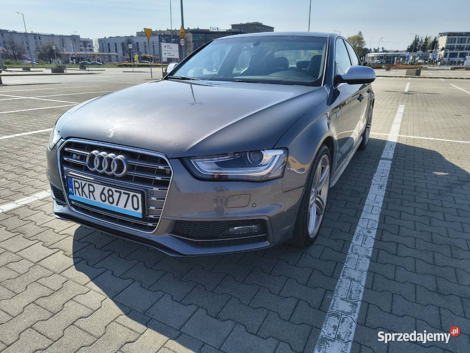 Audi S4 2013 r silnik 30 benzyna kompresor napęd 400KM Kraków sprzedam