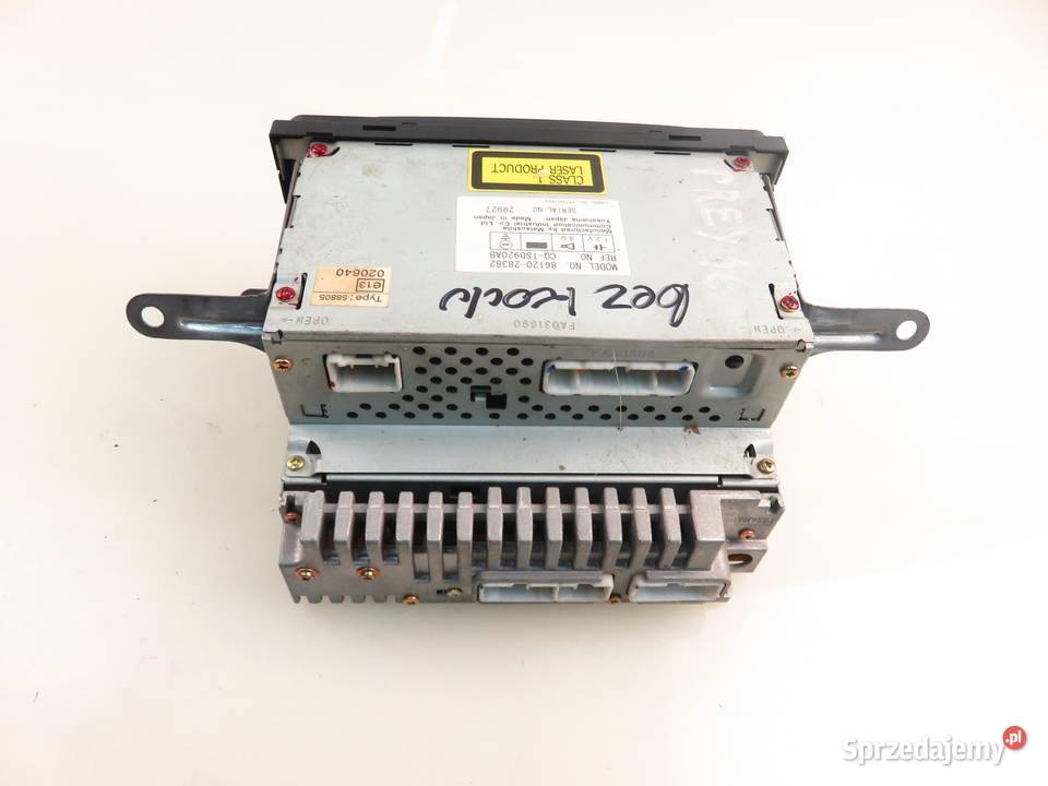 RADIO TOYOTA AVENSIS VERSO M2 8612028382 sprzedam