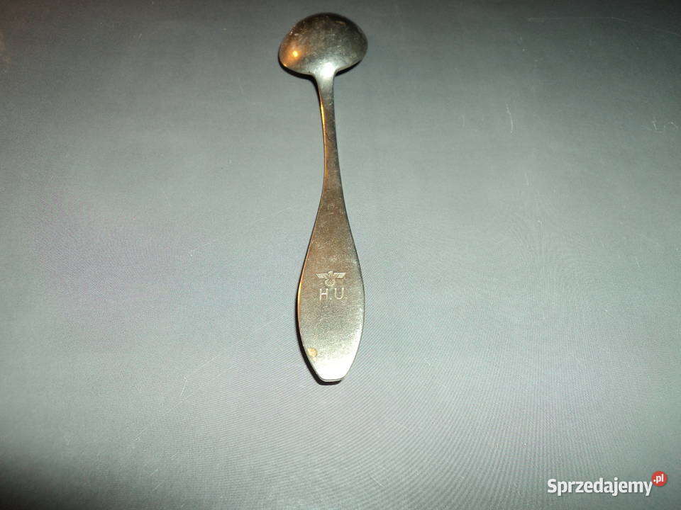 Niemiecka łyżeczka do herbaty ze swastyką HU