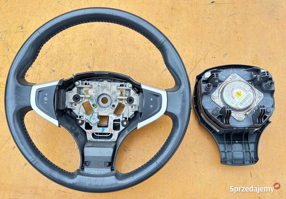 RENAULT KOLEOS I KIEROWNICA KOMPLETNA SKÓRA Fotele i kanapy Radom