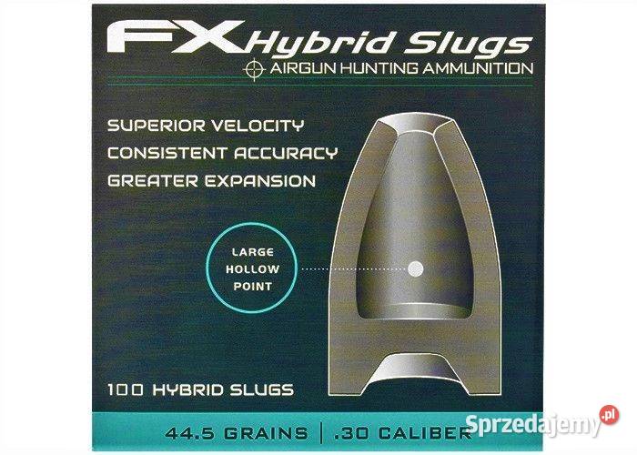 Airgun Slugs FX Hybrid 762 mm HP 445 grain 300 Trzcianka