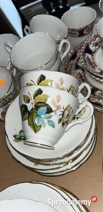 Filiżanka z talerzykiem Made in England pomorskie Gdańsk