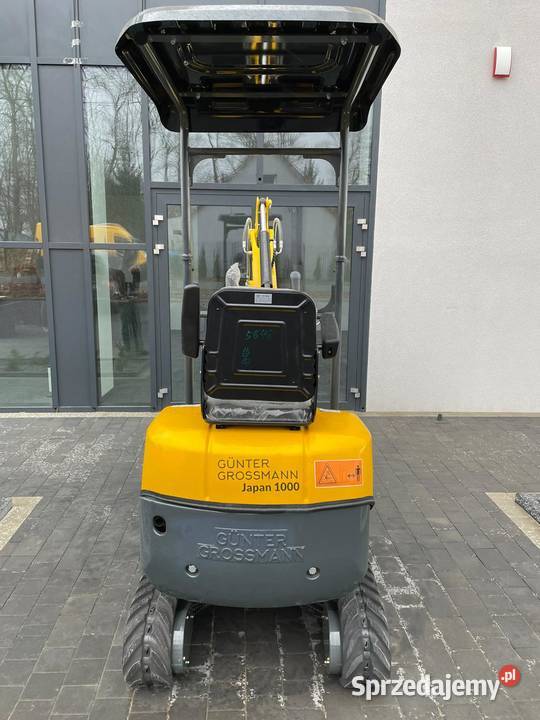 Kubota i Gunter Grossmann Minikoparka JAPAN 1000 Gąsiennice Jedwabne sprzedam