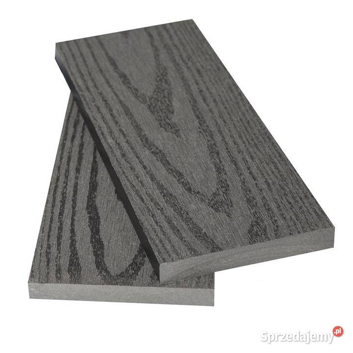 Sztacheta 85x13mm kolor grafit słoje drewna lubuskie Zielona Góra