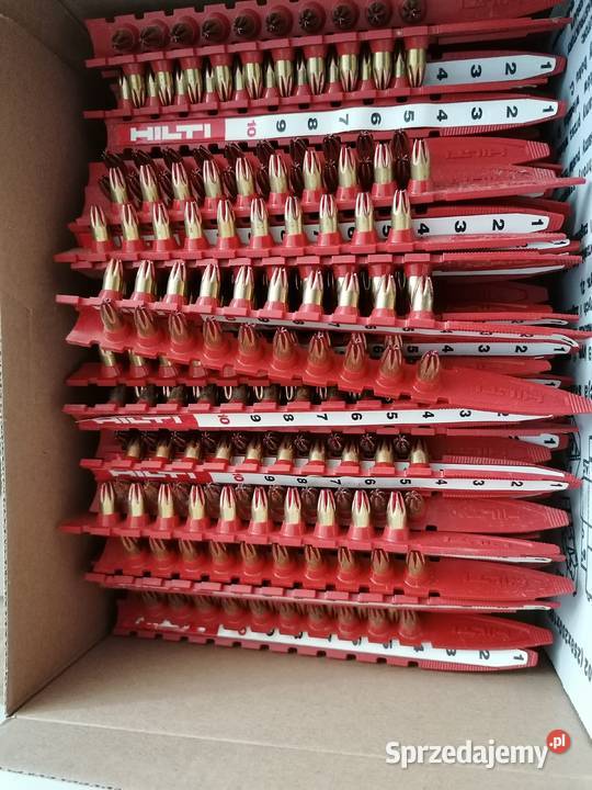Hilti naboje do osadzaka 6818 M10 Czerwone śląskie sprzedam