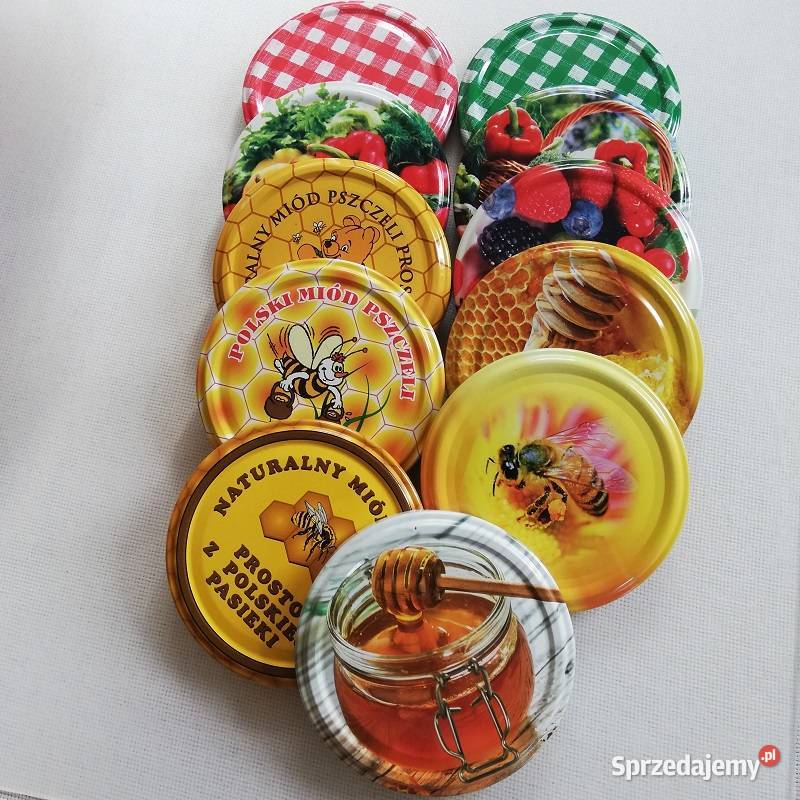 Nakrętki zakrętki na słoiki 6 FI 82 25 łódzkie Sieradz sprzedam