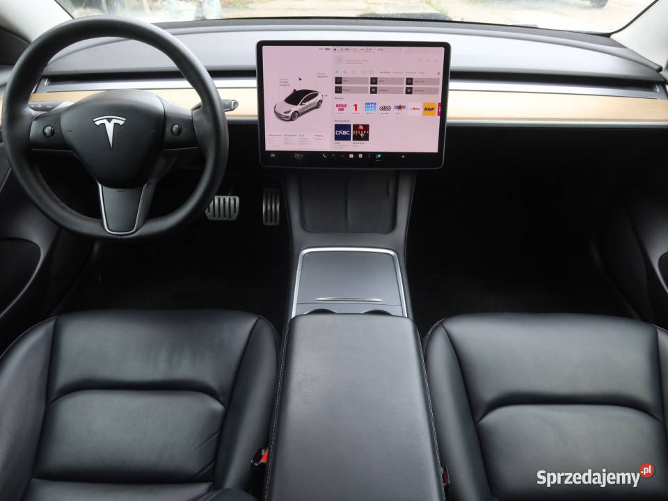 Tesla Model 3 Performance 78kWh czujnik deszczu Katowice