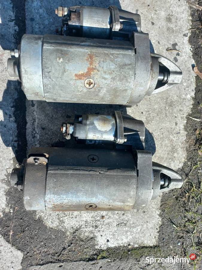Dwa rozruszniki FSO Układ elektryczny, zapłon śląskie Dąbrowa Górnicza sprzedam