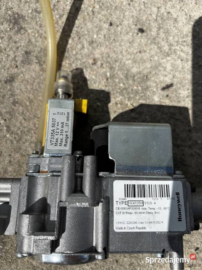 Elektrozawór z palnikiem do pieca