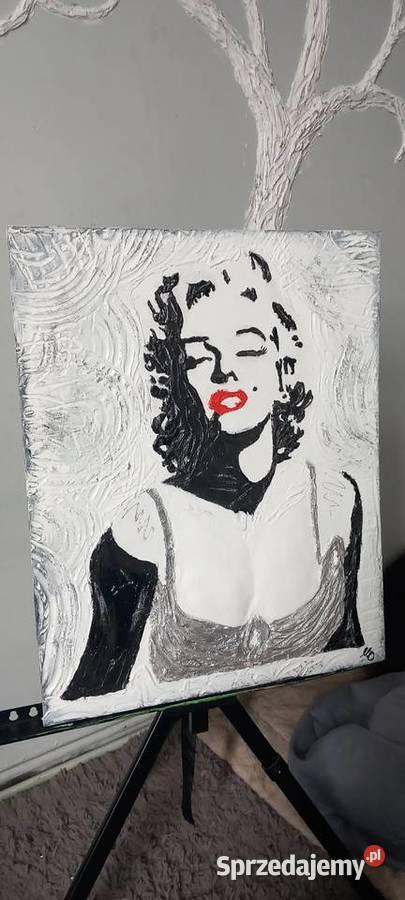 Strukturalne obrazy na płótnie Ręcznie malowane