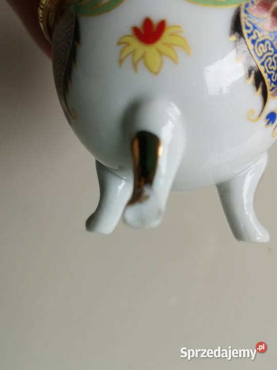 Porcelanowa szkatułka jajko vintage kujawsko-pomorskie Toruń sprzedam