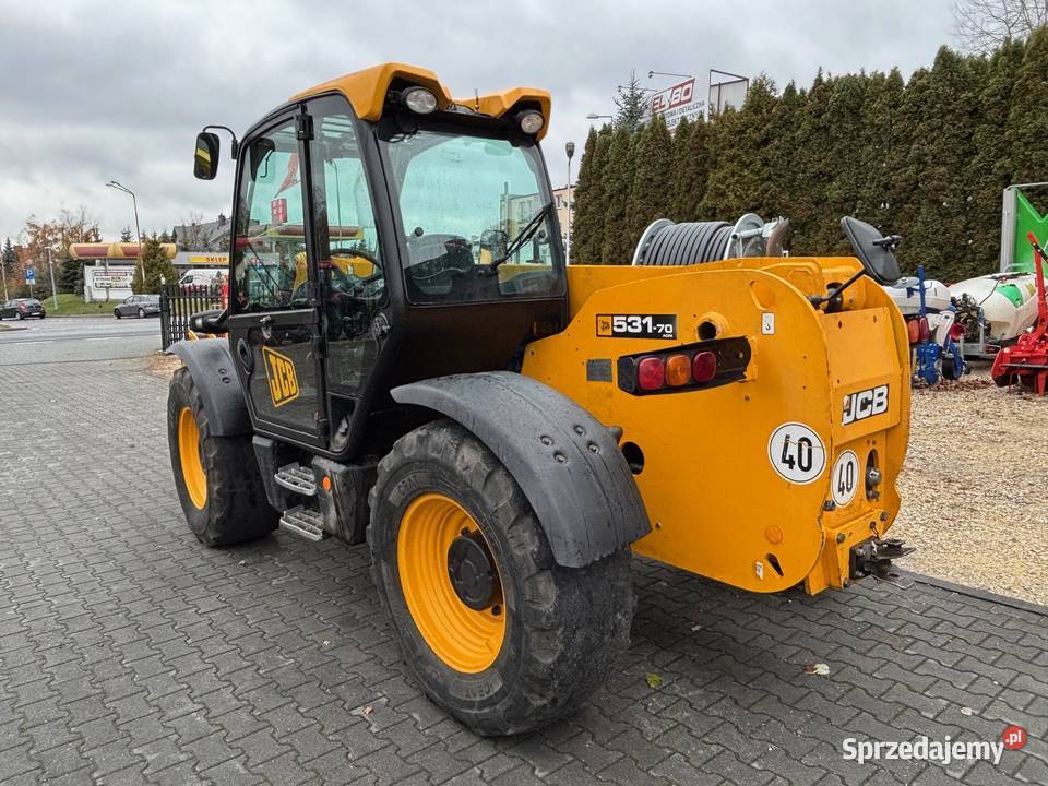 Ładowarka teleskopowa JCB 53170 AGRI bez DPF łódzkie