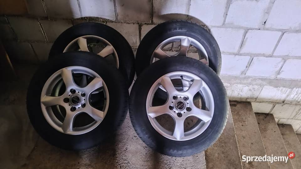 Alufelgi 15 Opel Astra H Saab 5x110 plus opony podlaskie