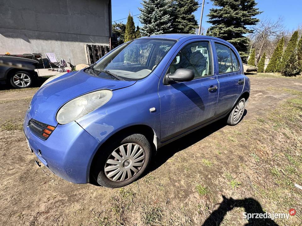 Nissan Micra 12 benzyna 2006r benzyna Puszcza Mariańska sprzedam