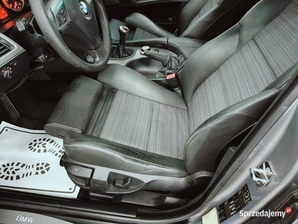 BMW E60 525d M57manual bez rdzy ładny Starogard Gdański