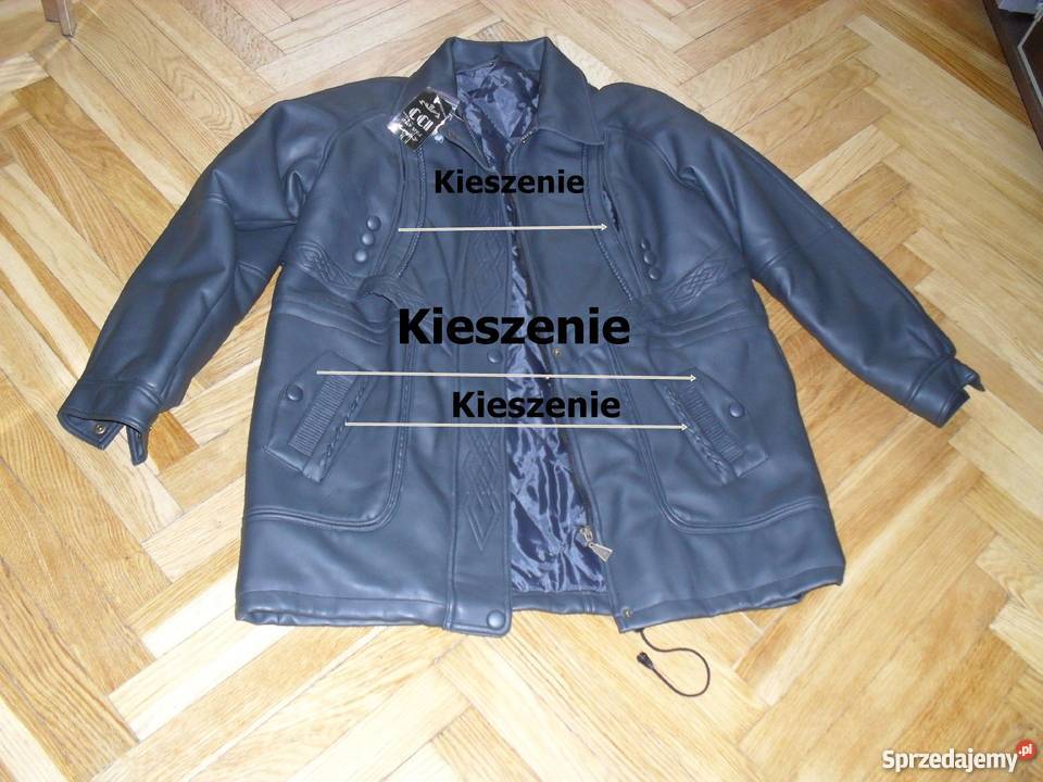 NOWA SKÓROPODOBNA KURTKA ITALI STYLE CCI R5052 Kurtki i płaszcze Łódź sprzedam