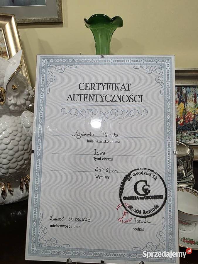 Obraz sztuka współczesna lubelskie Zamość