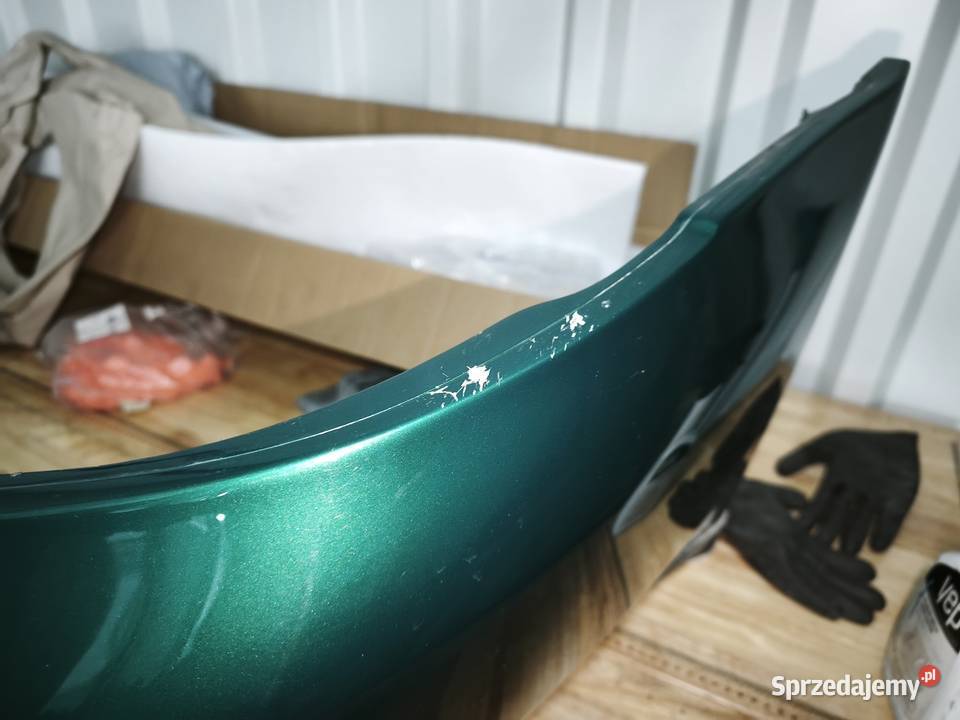 Audi a4 b5 zderzak LZ6l zielony Motoryzacja Miłocice